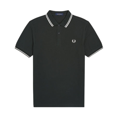 Fred Perry Polo Polo Uomo con doppia riga M P25 - FRED PERRYM3600 - T50 - M - Francavilla Moda
